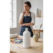 Tinta PVA Fosca Branca 1L - Acabamento Perfeito MDF/Cerâmica