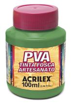 Tinta Pva Fosca Cores Claras para Artesanato 100ml - Acrilex