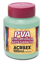 Tinta Pva Fosca Cores Claras para Artesanato 100ml - Acrilex