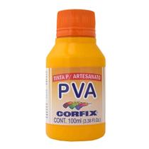 Tinta PVA Fosca Corfix 307 Amarelo Cadmio 100ml