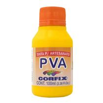 Tinta Pva Fosca Corfix 308 Amarelo Ouro 100Ml