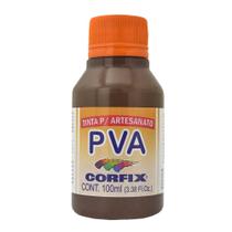 Tinta PVA Fosca Corfix 319 Marrom 100ml