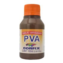 Tinta PVA Fosca Corfix 319 Marrom 100ml