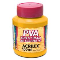Tinta Pva Fosca para Arte e Artesanato Acrilex 100ml - Cores Diversas