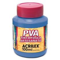 Tinta Pva Fosca para Arte e Artesanato Acrilex 100ml - Cores Diversas