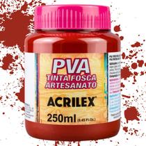 Tinta PVA Fosca para Artesanato 250ml Acrilex - 03225