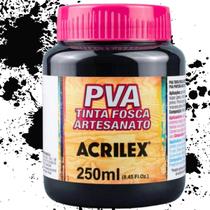 Tinta PVA Fosca para Artesanato 250ml Acrilex - 03225