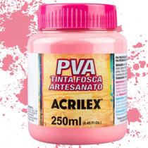 Tinta PVA Fosca para Artesanato 250ml Acrilex - 03225