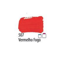 Tinta PVA Fosca Para Artesanato 500ml - Acrilex 507 - Vermelho Fogo Tinta PVA Fosca Para Artesanato 500ml - Acrilex 507 - Vermelho Fogo