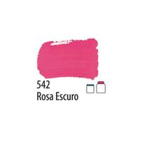 Tinta PVA Fosca Para Artesanato 500ml - Acrilex 542 - Rosa Escuro Tinta PVA Fosca Para Artesanato 500ml - Acrilex 542 - Rosa Escuro