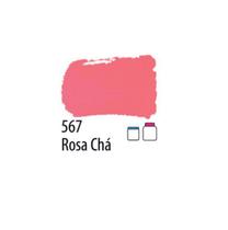 Tinta PVA Fosca Para Artesanato 500ml - Acrilex 567 - Rosa Chá Tinta PVA Fosca Para Artesanato 500ml - Acrilex 567 - Rosa Chá
