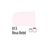 Tinta PVA Fosca Para Artesanato 500ml - Acrilex 813 - Rosa Bebê Tinta PVA Fosca Para Artesanato 500ml - Acrilex 813 - Rosa Bebê