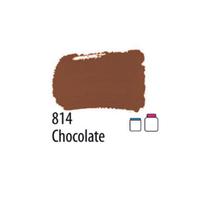Tinta PVA Fosca Para Artesanato 500ml - Acrilex 814 - Chocolate
