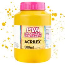 Tinta PVA Fosca para Artesanato Acrilex 500 ml - 03250