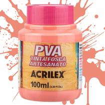 Tinta PVA Fosca para Artesanato Acrilex Cores Quentes 100ml - 03210