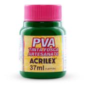 Tinta PVA Fosca para Artesanato Verde Musgo 37ML Caixa com 12