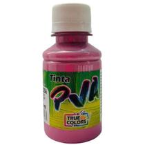 Tinta PVA Fosca True Colors - Cor 6104 - Gerânio Rosa - 100 ml
