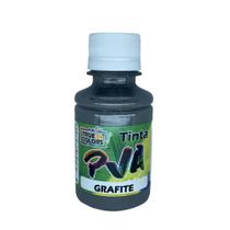 Tinta Pva Fosco Cores Escuras 100ml True Colors