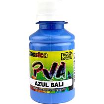 Tinta pva fosco true colors 7124 azul bali 100 ml Tinta pva fosco true colors 7124 azul bali 100 ml