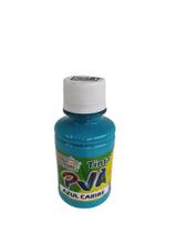 TINTA PVA FOSCO TRUE COLORS AZUL CARIBE 100 ML - Tinta Acrílica para Artesanato TINTA PVA FOSCO TRUE COLORS AZUL CARIBE 100 ML - Tinta Acrílica para Artesanato