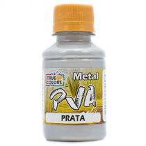 Tinta Pva Metal 100ml 17991 - Prata True Colors