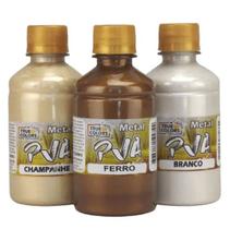 Tinta Pva Metal 250ml True Colors
