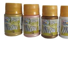 Tinta Pva Metal 37Ml Kit 5 Cores True Colors