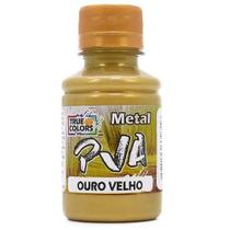 Tinta PVA Metal True Colors 100ml - Cores Metálicas