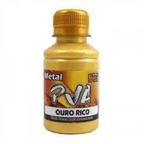 Tinta PVA Metálica True Colors 100ML - Linha Metal - OURO RICO