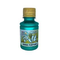 Tinta PVA Metálica True Colors 100ML - Verde Fortuna