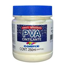 Tinta Pva para Artesanato Corfix Cintilante 250ml - 16221 Tinta Pva para Artesanato Corfix Cintilante 250ml - 16221