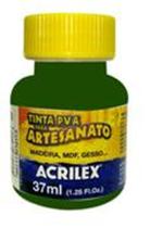 Tinta Pva Plástica 37ml Verde Musgo 513 Acrilex - 1 Tinta Pva Plástica 37ml Verde Musgo 513 Acrilex - 1
