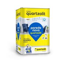 Tinta Quartzolit Parede Nova Acrilica Economica 18L Branco Fosco