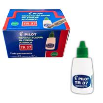 Tinta reabastecedor 37ml verde pilot caixa com 12