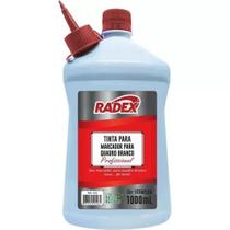Tinta Reabastecedor para Marcador de Quadro Branco 1000ml Radex Vermelho