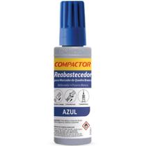 Tinta Reabastecedor para Marcador de Quadro Branco 30ml cor Azul Compactor Tinta Reabastecedor para Marcador de Quadro Branco 30ml cor Azul Compactor