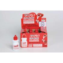 Tinta Reabastecedora para Marcador Permanente 40ML Vermelho - Caixa com 12 Unidades