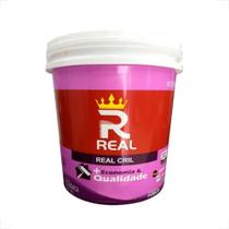 Tinta real cril fosco prata