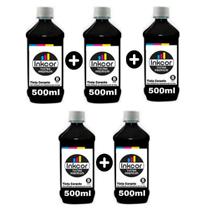 Tinta Recarga Cartucho Preto 667 664 662 Compatível Impressora HP 2776 2700 2600 Contém 2500ml - inkcor