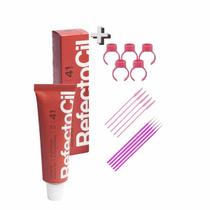 Tinta Refectocil Tintura Para Sobrancelhas Cilios Barba Bigode N 4.1 Vermelho 15ml Tinta Refectocil Tintura Para Sobrancelhas Cilios Barba Bigode N 4.1 Vermelho 15ml