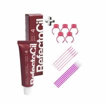 Tinta Refectocil Tintura Para Sobrancelhas Cilios Barba Bigode N 4 Acaju15ml Tinta Refectocil Tintura Para Sobrancelhas Cilios Barba Bigode N 4 Acaju15ml