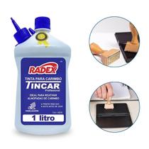 Tinta Refil Para Almofada Carimbo Cor Azul 1 Litro Alto Rendimento