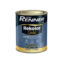 Tinta Rekolor Gold Acrílico Semibrilho Branco/base Litro 800ml Renner