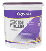 Tinta Removível Temporária Decorativa Parede Vidro Skin Color Cristal 900ML Vermelho
