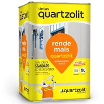 Tinta Rende Mais Standard 18 Litros Branco Gelo - 0604.00043.0018LT - QUARTZOLIT