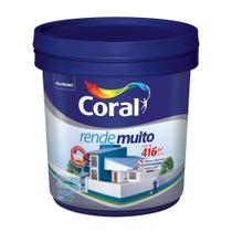 Tinta Rende Muito 15 Litros Branca Coral Tinta Rende Muito 15 Litros Branca Coral