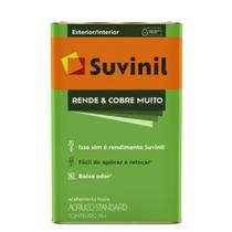 Tinta Rende Muito Fosca 18 Litros Elefante - Suvinil Tinta Rende Muito Fosca 18 Litros Elefante - Suvinil