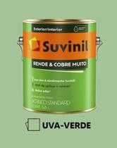 Tinta rende Muito Suvinil 3,6 Litros Uva Verde