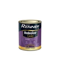 Tinta Renner Rekolor Gold Superlavável Super Premium 0,8L Branco Eggshell
