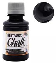 Tinta Restauro Chalk Paint 100ml Cor 4100 - Cavaleiro Negro - True Colors Tinta Restauro Chalk Paint 100ml Cor 4100 - Cavaleiro Negro - True Colors